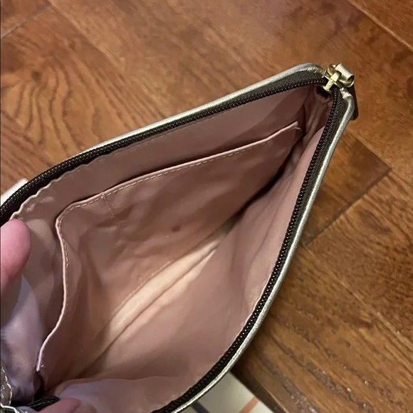 Coach Tan Floral Clutch - Picture 2 of 7